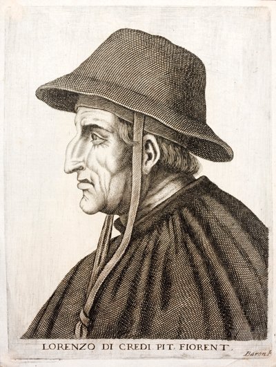Lorenzo de Credi, włoski malarz renesansowy (grafika) autorstwa Italian School