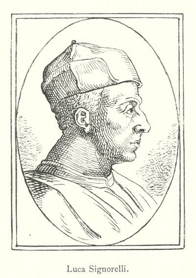 Luca Signorelli (grawerunek) autorstwa Italian School