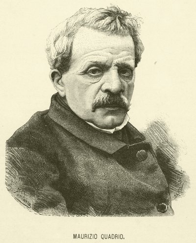 Maurizio Quadrio (grawerowanie) autorstwa Italian School