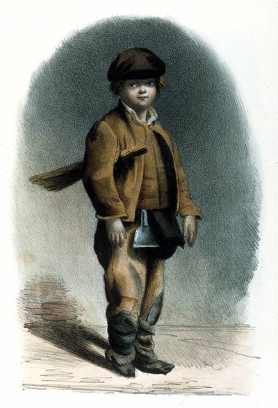 Milanese Metike: Komin kominowy. 1830 Grawerowanie Locano. autorstwa Italian School