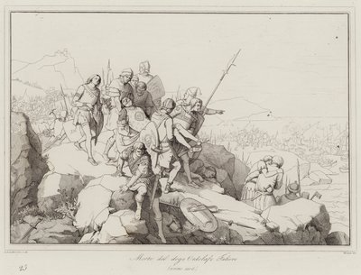 Morte del Doge Ordelafo Faliero autorstwa Italian School