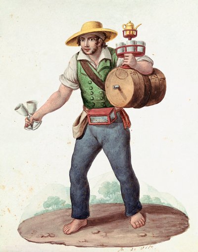 Małe neapolitańskie metiers: le vendant ambulant d