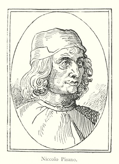 Niccolo Pisano (grafika) autorstwa Italian School