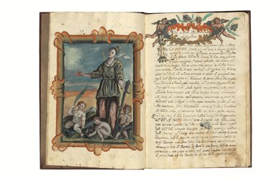 O produkcji dział dla Republiki Weneckiej autorstwa Carlo Camozzi di Bergamo (fl.1712), w języku włoskim i łacińskim, ilustrowany rękopis na papierze, Wenecja, pierwsza połowa XVIII wieku (tusz i kolor na papierze) autorstwa Italian School