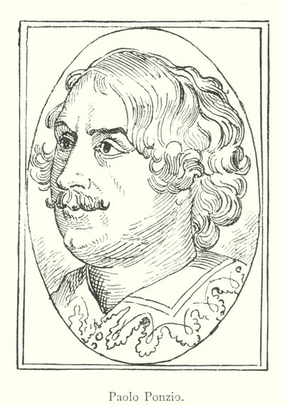 Paolo Ponzio (grafika) autorstwa Italian School