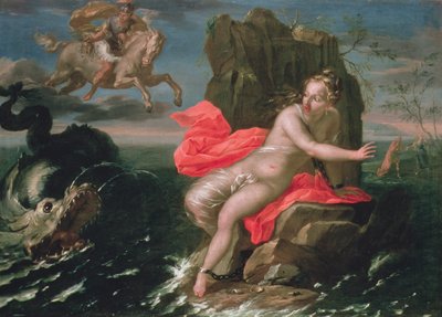 Perseusz i Andromeda, Szkoła Bolońska autorstwa Italian School