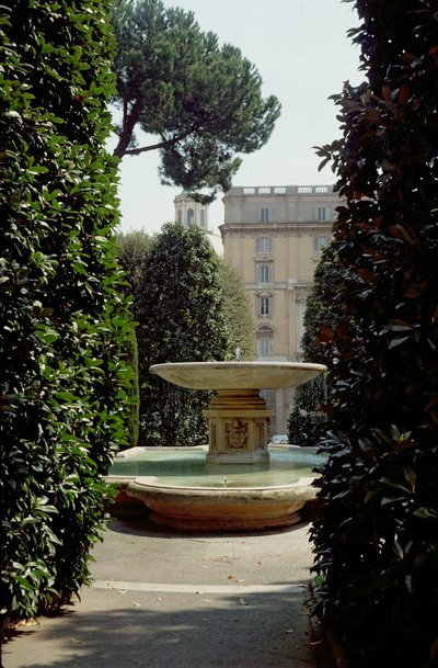 Fontanna na placu św. Marty autorstwa Italian School