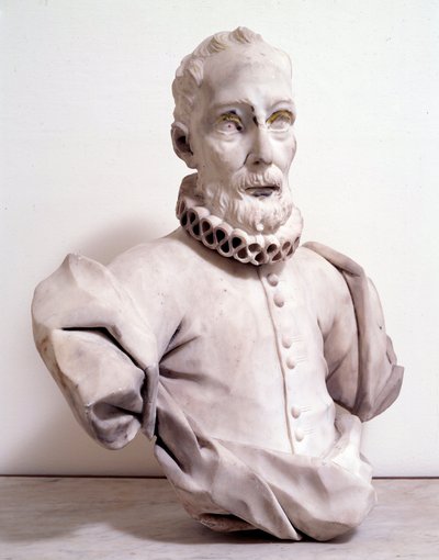 Portret Alessandro Giustinianiego (marmurowa rzeźba) autorstwa Italian School