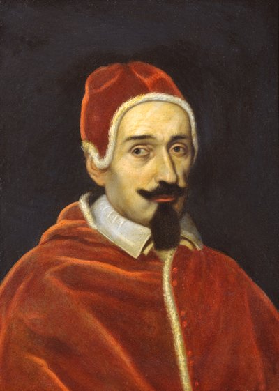 Portret Aleksandra VII w wieku 57 autorstwa Italian School