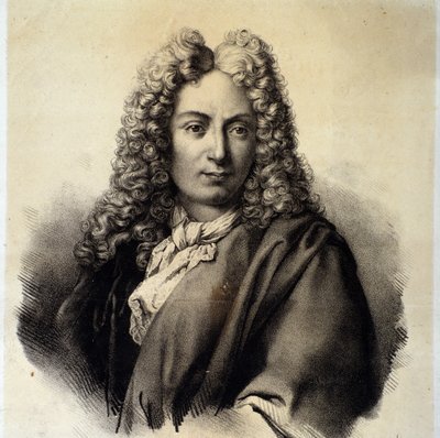 Portret Arcangelo Corelli (1653-1713) włoskiego kompozytora i skrzypka autorstwa Italian School
