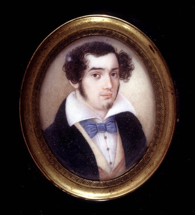 Portret Ciro Menottiego (1798 - 1831). Muzeum Risorgimento. Mediolan autorstwa Italian School