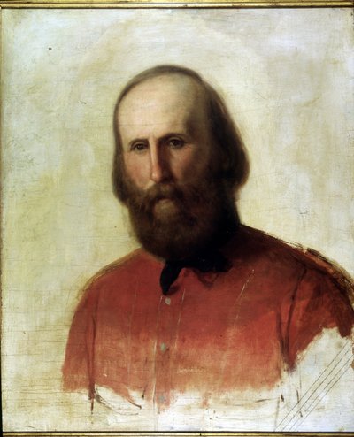 Portret Garibaldiego. Muzeum Risorgimento. Mediolan autorstwa Italian School