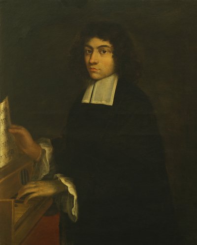 Portret Pietro degli Antoniusa (1648-1720) (olej na płótnie) autorstwa Italian School