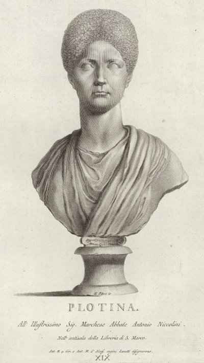 Portret Pompei Plotina autorstwa Italian School
