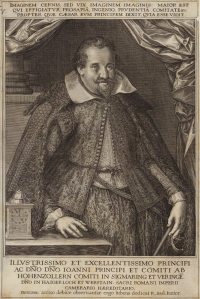 Portret księcia Jana Hohenzollern-Sigmaringen autorstwa Italian School