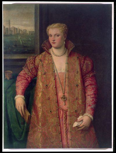 Portret kobiety, szkoła wenecka autorstwa Italian School