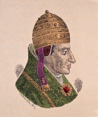 Portret Antypapieża Aleksandra V (Aleksander lub Alessandro) (1409-1410) autorstwa Italian School