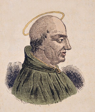 Portret papieża Antere (Anterus lub Antero) (235-236) autorstwa Italian School