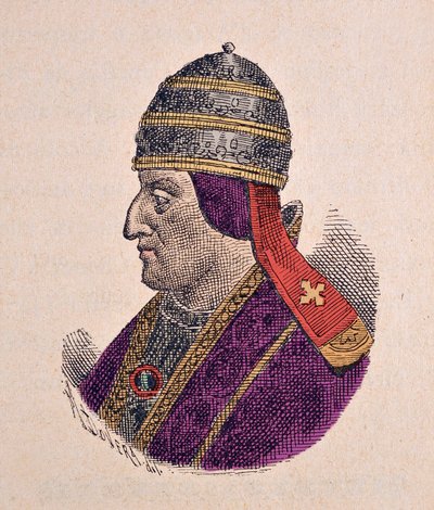 Portret papieża Eugeniusza IV (Eugeniusz, Eugeniusz) (1431-1447) autorstwa Italian School