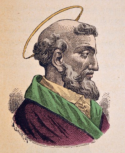 Portret papieża Hygina (136/138-142) autorstwa Italian School