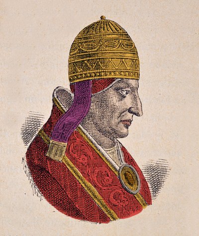 Portret papieża Innocentego III autorstwa Italian School