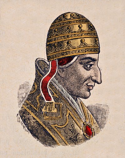 Portret papieża Jana XIV (Giovanni, Ioannes) (983–984) autorstwa Italian School