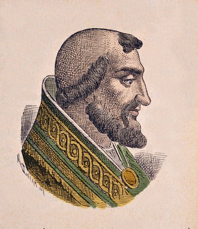 Portret papieża Leona IX (Leo, Leone) (1049-1054) autorstwa Italian School