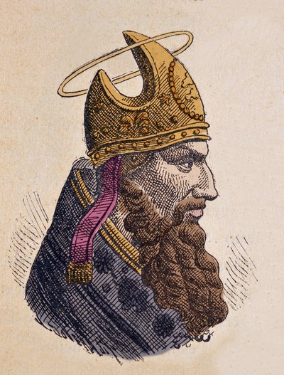 Portret papieża Marca (Mark lub Marcus lub Marco) (335-336) autorstwa Italian School