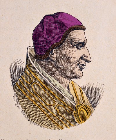 Portret papieża Pelage II autorstwa Italian School