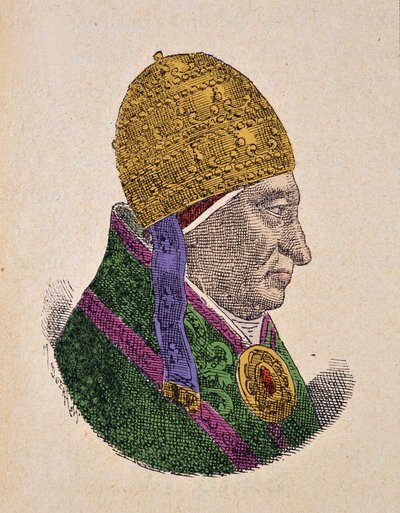 Portret papieża Sixte IV (Sixtus, Sisto lub Xystus lub Francesco della Rovere) (1471-1484) autorstwa Italian School