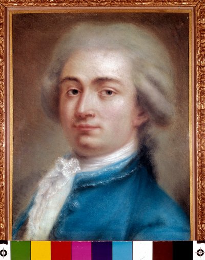Portret autora Carlo Goldoni autorstwa Italian School