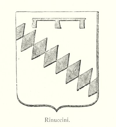 Rinuccini (grawerowanie) autorstwa Italian School