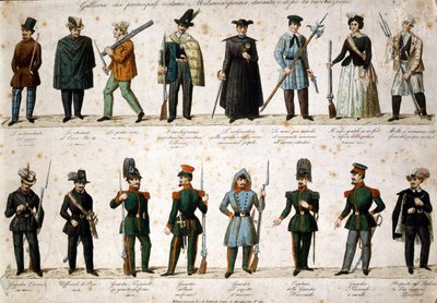 Risorgimento: The Five Days of Milan (Cinque giornate di Milano) (18-22 marca 1848): to jeden z pierwszych epizodów rewolucji 1848 (część pierwszej włoskiej wojny o niepodległość), w której powstali mediolańczycy powstańczy ludność przeciwko autorstwa Italian School