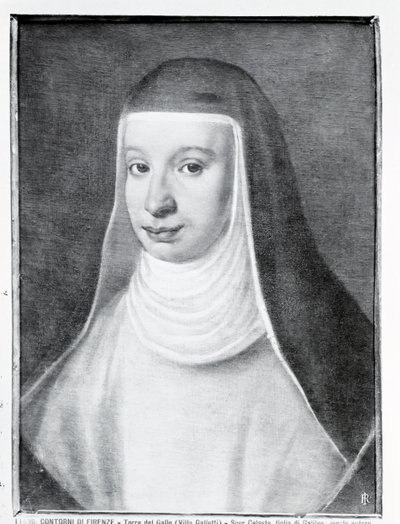 Siostra Celeste, córka Galileusza autorstwa Italian School