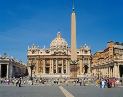 Bazylika Świętego Piotra autorstwa Italian School