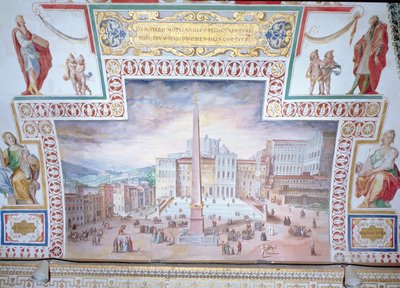 Plac Świętego Piotra, Rzym autorstwa Italian School