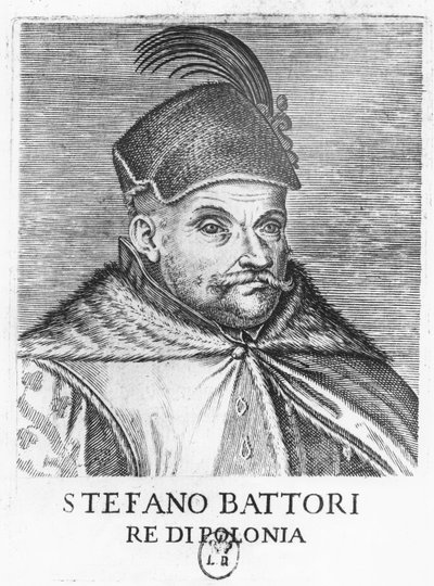 Stefan Batory (grafika) autorstwa Italian School