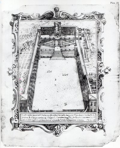 Dwór Belwederski w Watykanie Rzym, 1581 autorstwa Italian School