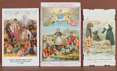 Błogosławieni męczennicy z kurii w Sancian w Chinach autorstwa Italian School