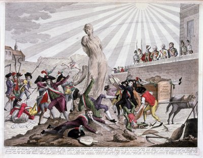 Dyrekcja podczas Rewolucji Francuskiej 1789-94 autorstwa Italian School