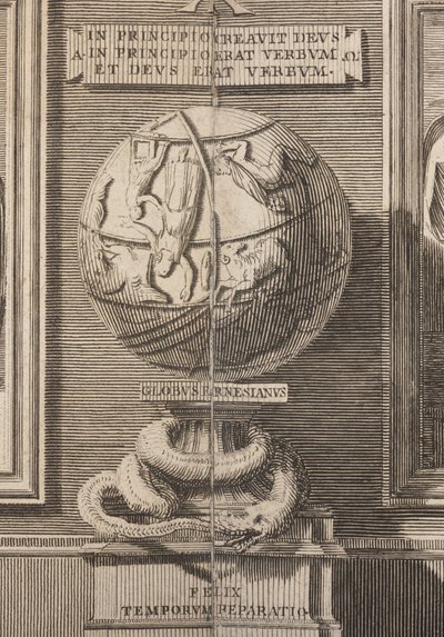 Farnese Globe z demonstracji autorstwa Italian School