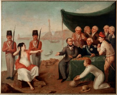 Niepodległość Ligurii, 1815 autorstwa Italian School