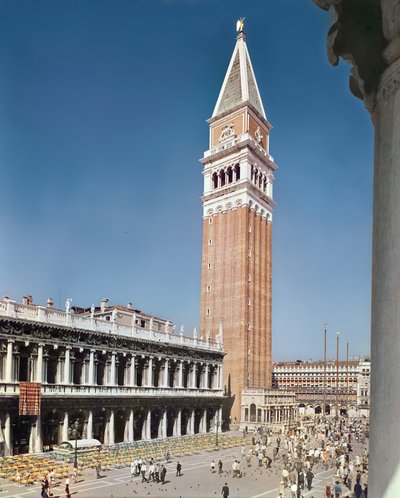 Libreria Sansoviniana i dzwonnica autorstwa Italian School