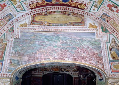 Drogi Rzymu za panowania papieża Sykstusa V autorstwa Italian School