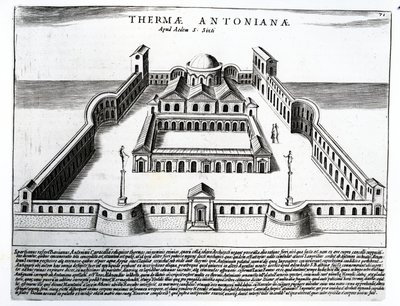Termy Antonianae autorstwa Italian School
