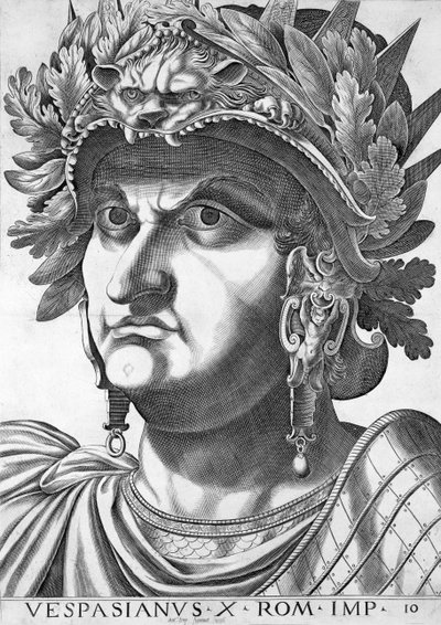 Wespazjan (9-79 AD), 1596 autorstwa Italian School