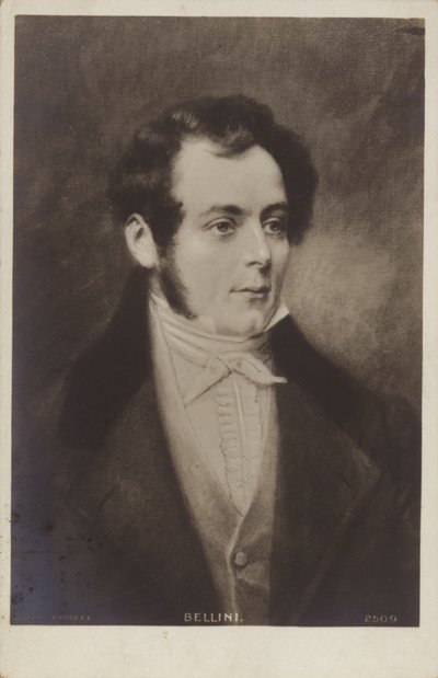 Vincenzo Bellini, włoski kompozytor operowy (1801-1835) autorstwa Italian School