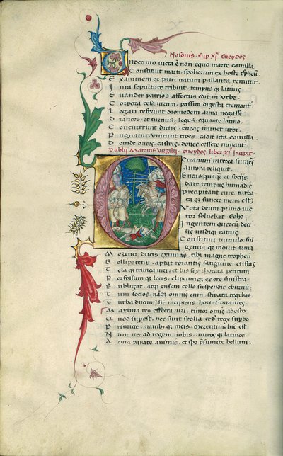 Eklogi Wergiliusza, Georgiki, Eneida, Mediolan autorstwa Italian School