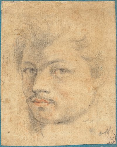 Głowa mężczyzny autorstwa Italian or French 16th
