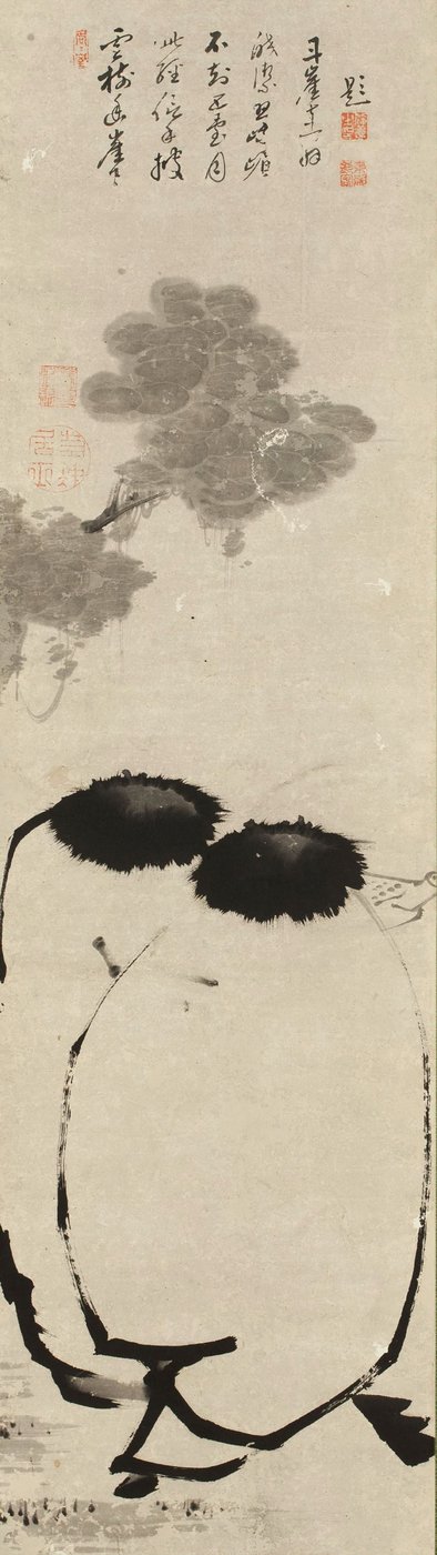 H Anshan i Shi, od. 1763 autorstwa Ito Jakuchu
